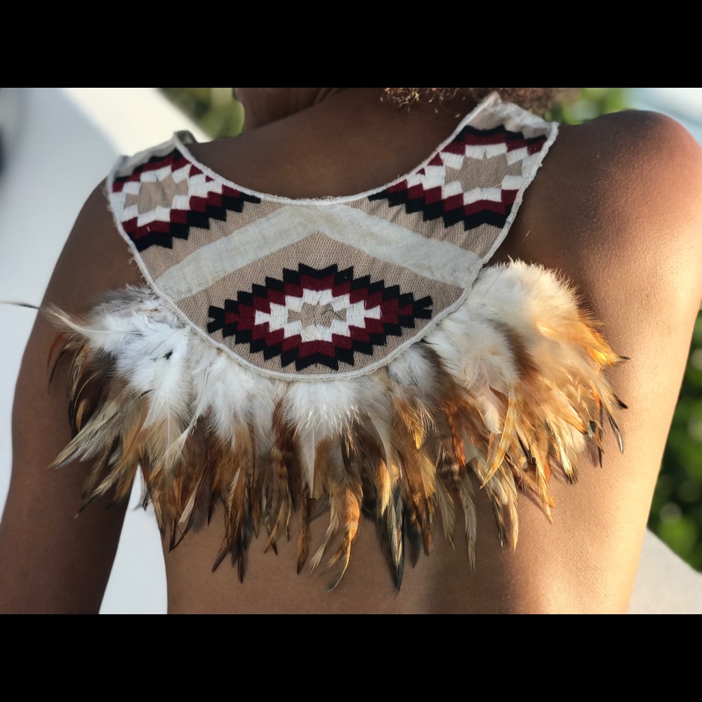 Native American inspired custom necklace